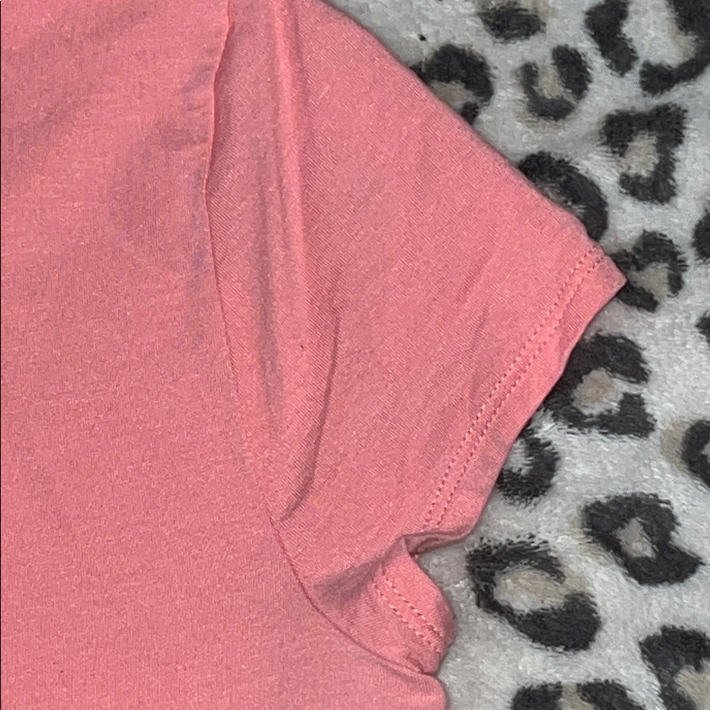 Ann Taylor Soft Pink V-Neck Tee - Picture 9 of 12